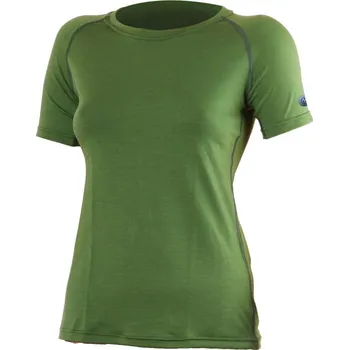 ALEA dámské merino triko - Zelená 6060 / XL / Zelená