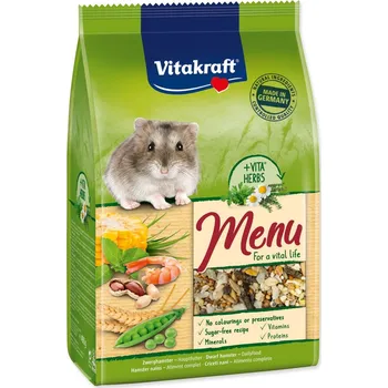 Krmivo pro hlodavce Krmivo Vitakraft Menu křečík 400g