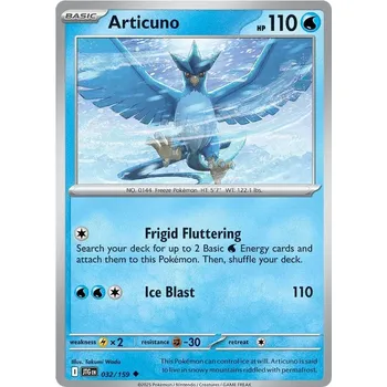 Karetní hra Articuno 032/159 - Journey Together Typ karty: Non-Holo