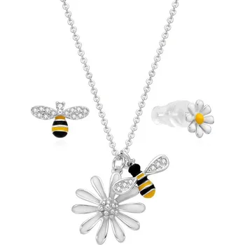 Souprava šperků Leru Stříbrná souprava JARO