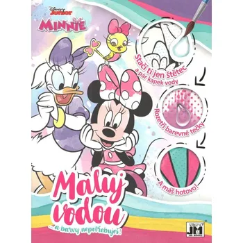 omalovánky Minnie: Maluj vodou
