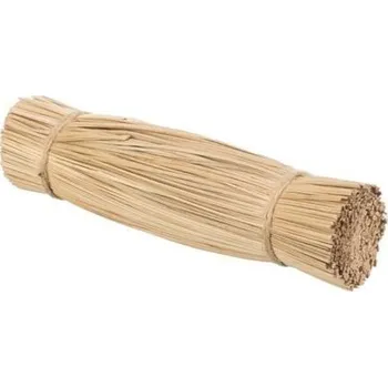 hračka pro malé zvíře Otýpka - přírodní hračka pro hlodavce, ø 3,5 × 16 cm, tráva/juta