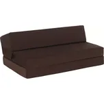 Skládací matrace/křeslo VEDIS 2v1, hnědá - SLEVA 3% s kodem radost25