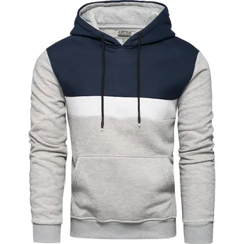 Pánská mikina Recea Pánská mikina s kapucí Petalpebbles šedá L