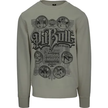 Pánská mikina PitBull West Coast - pánská mikina MULTISPORT šedá 2XL