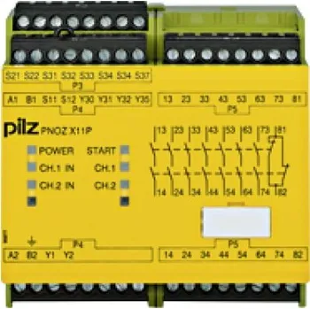 PILZ 777086 PNOZ X11P 230-240VAC 24VDC 7n/o 1n/c 2so