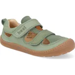 Barefoot dětské sandály KOEL - Kato W Napa Olive zelené Velikost: 24