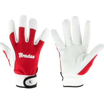 Pracovní oblečení Pracovní kožené rukavice BRADAS WHITEBIRD FLEX RWWBF10
