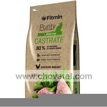 Krmivo pro kočku Fitmin cat Purity Castrate 2 x 1,5kg SLEVA