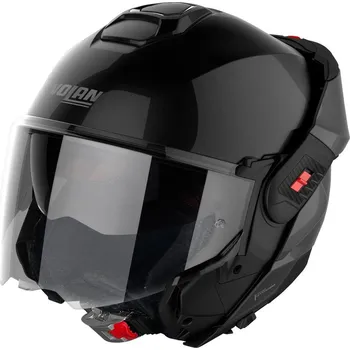 Motodoplněk NOLAN N120-1 Classic N-com Glossy Black 3