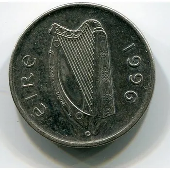 IRSKO. 5 pence 1996.