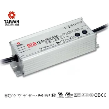 Mean Well HLG-40H-42B Stmívatelný zdroj pro LED 40