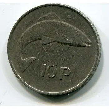 IRSKO. 10 pence 1978.