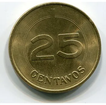 KOLUMBIE. 25 centavos 1979.