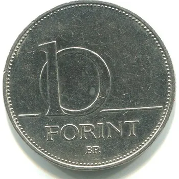 Sběratelství MAĎARSKO. 10 forint 2004.
