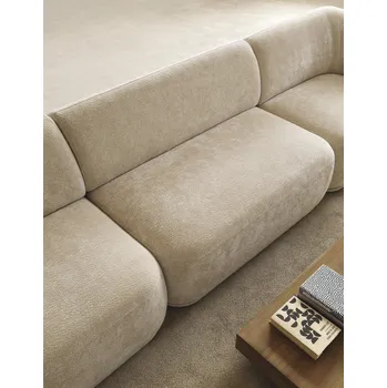 Sedací souprava PCo Modul k sedací soupravě BONO 2 124 cm Barva látky: DRESS ME 9 (Hořčicová)