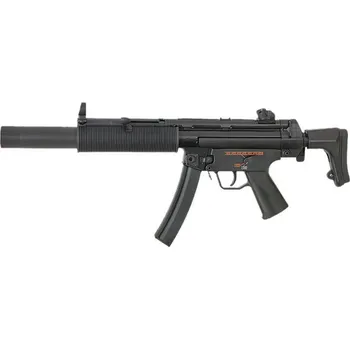 Airsoftová zbraň J. G. Works JG067 MP5SD6 černá elektrická