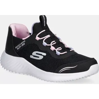 Dívčí tenisky Dětské sneakers boty Skechers BOUNDER 303585L černá 99X, EUR 27