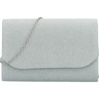 Kabelka Dámské psaníčko stříbrné - Michelle Moon Lionis stříbrná