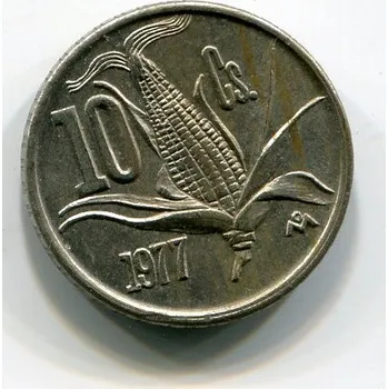 MEXIKO. 10 centavos 1977.