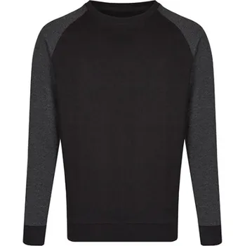 Pánská mikina Miners mate Pánská mikina MY510 Black-Heather Black XXL