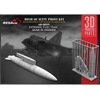 Plastikový model RESARM 1/48 J-35 Draken Fuel Tank