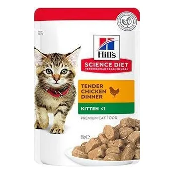Krmivo pro kočku Hill's Fel. SP Kitten Chicken kapsa 12x85g