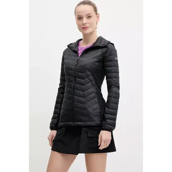 Pánská softshellová bunda Sportovní bunda Columbia Powder Pass II černá barva, 2126122 99X, vel. M