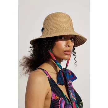 Klobouk Klobouk Medicine dámský, béžová barva RS25.CAD703 12X, vel. ONE SIZE