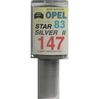 Autolak ARASYSTEM Lakovací tužka 147 star silver II Opel 10ml