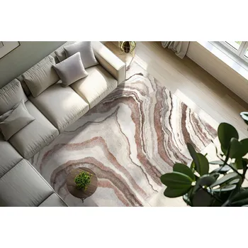 Koberec Kusový koberec Bologna 461 terra - 60 x 110 cm