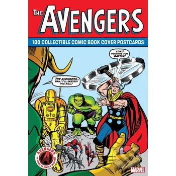 Doplněk ke knize Avengers: 100 Collectible Comic Book Cover Postcards - Marvel Entertainment Chronicle Books