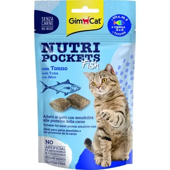 Krmivo pro kočku Gimborn IT GIMCAT Nutri pockets tunak 60g
