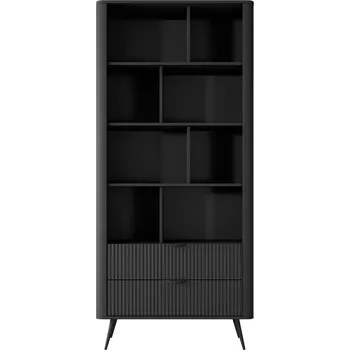 Knihovna Laski Vysoký regál LANTE Zvolte barevné provedení: Černá