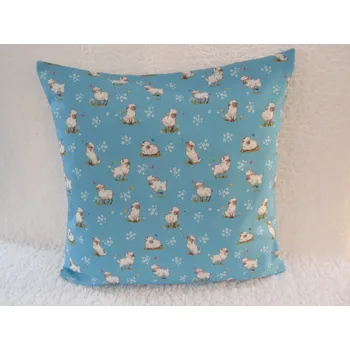 Povlak na dekorativní polštářek Pro útulný domov Ovečky 40 x 40 cm