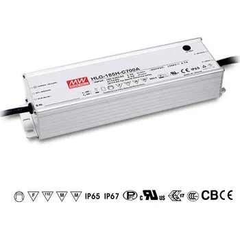 Napájecí zdroj pro osvětlení Mean Well HLG-185H-C700A Proudový zdroj pro LED 18