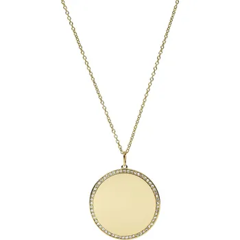 Náhrdelník Fossil Výrazný pozlacený náhrdelník pro ženy Drew JF03888710 + 2 měsíce na vrácení zboží