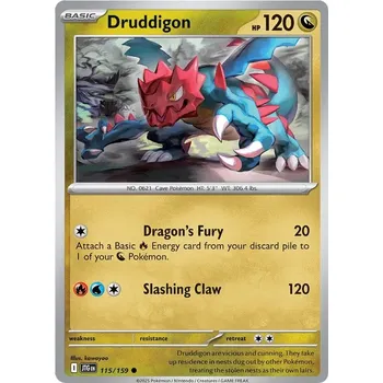 Sběratelská karetní hra Druddigon 115/159 - Journey Together Typ karty: Non-Holo