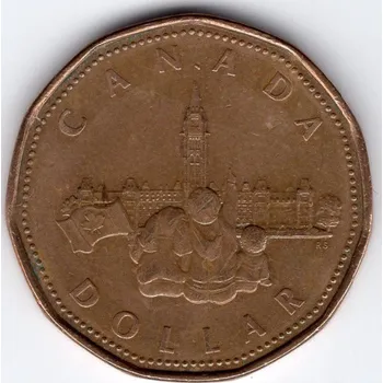 KANADA. 1 dollar 1992. Konfederace. KM-218.