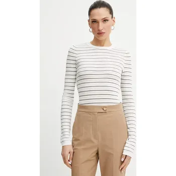 Dámský svetr Svetr Guess KYLA dámský, bílá barva, lehký, W5GR14 Z3MS0 W5GR14.Z3MS0 00X, vel. M