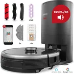 Concept VR3520n Robotický vysavač s mopem 3v1 REAL FORCE Laser Complete Clean Care UVC