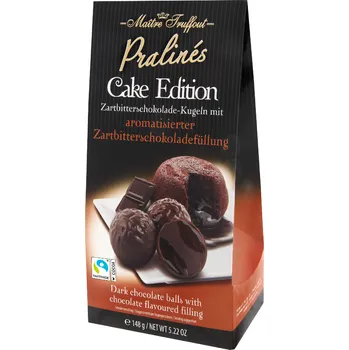 Cukrovinka Maitre Truffout hořké pralinky z edice 'Cake Edition' 148g Záruka min.trv.5/26