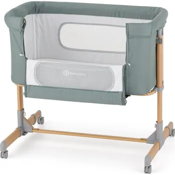 Dětská postýlka PETITE & MARS Postýlka dětská polohovatelná Grace Compact Foggy Green