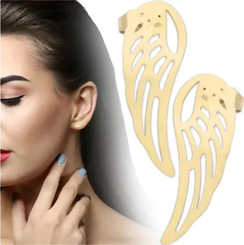 Náušnice B&J Dámské náušnice Talatonu zlatá One size