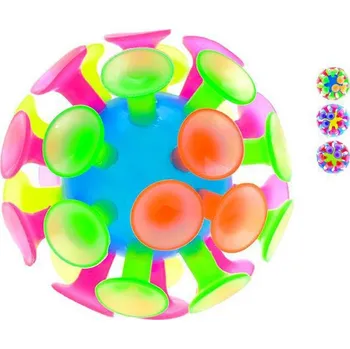 Hračka pro nejmenší Míček 10 cm s přísavkami