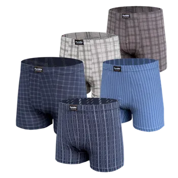Pánské bavlněné boxerky - Fusida (Balení/ 5ks) Barva: Mix barva, Velikost: L