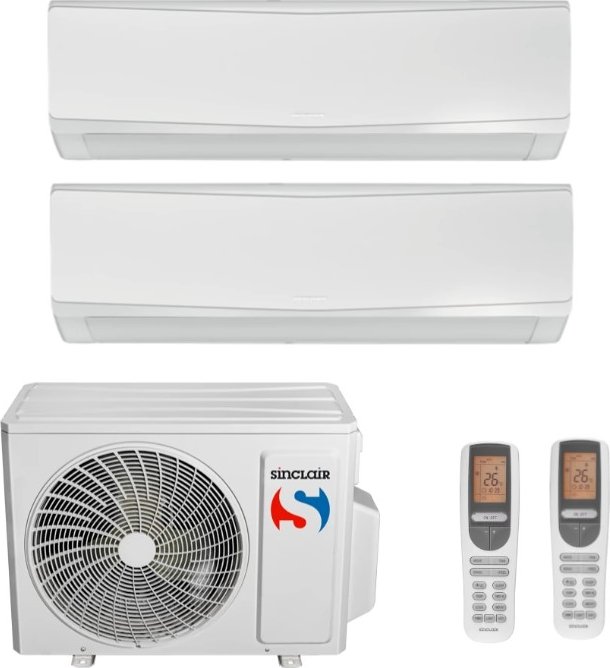 Sinclair multisplit 2+1 Keyon (2,7 a 3,2kW) - včetně montáže
