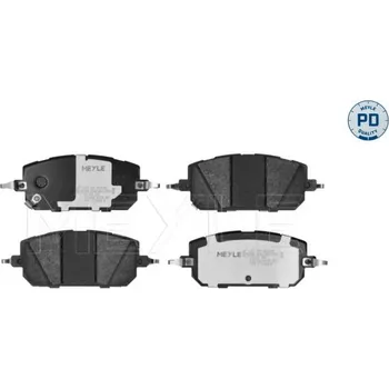 Brzdová destička Meyle 025 265 0616/PD Sada brzdových destiček, kotoučové brzdy