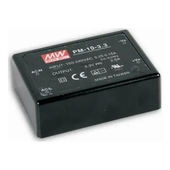 spínaný zdroj Mean Well PM-10-3.3 Spínaný zdroj otevřený 10W 3.3