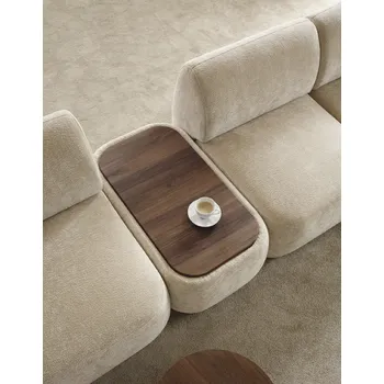 Sedací souprava PCo Modul k sedací soupravě BONO PFT 56 cm Barva látky: DRESS ME 21 (Kávová hnědá)